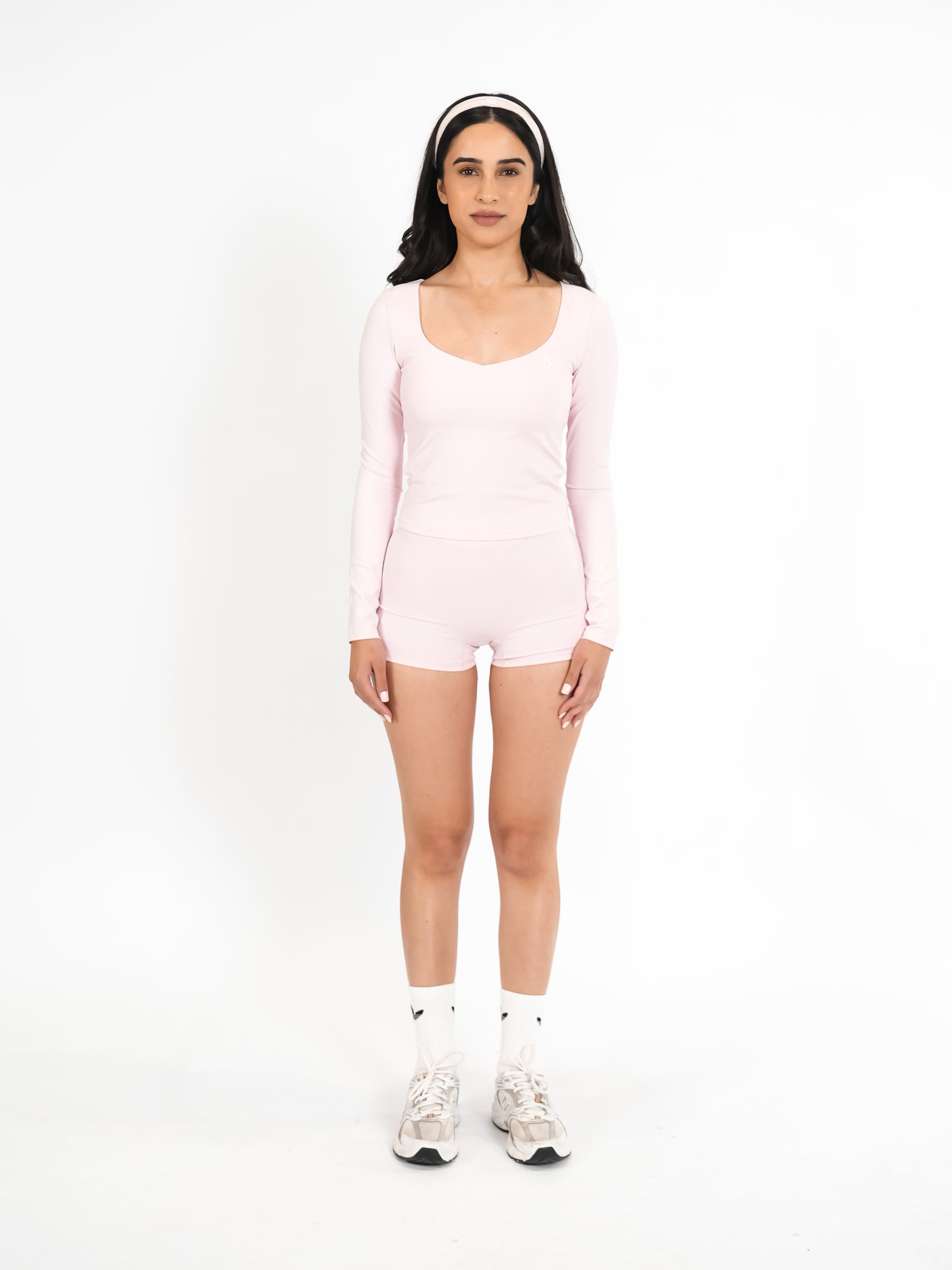 Pearl Baby Pink Essential Seamless Shorts