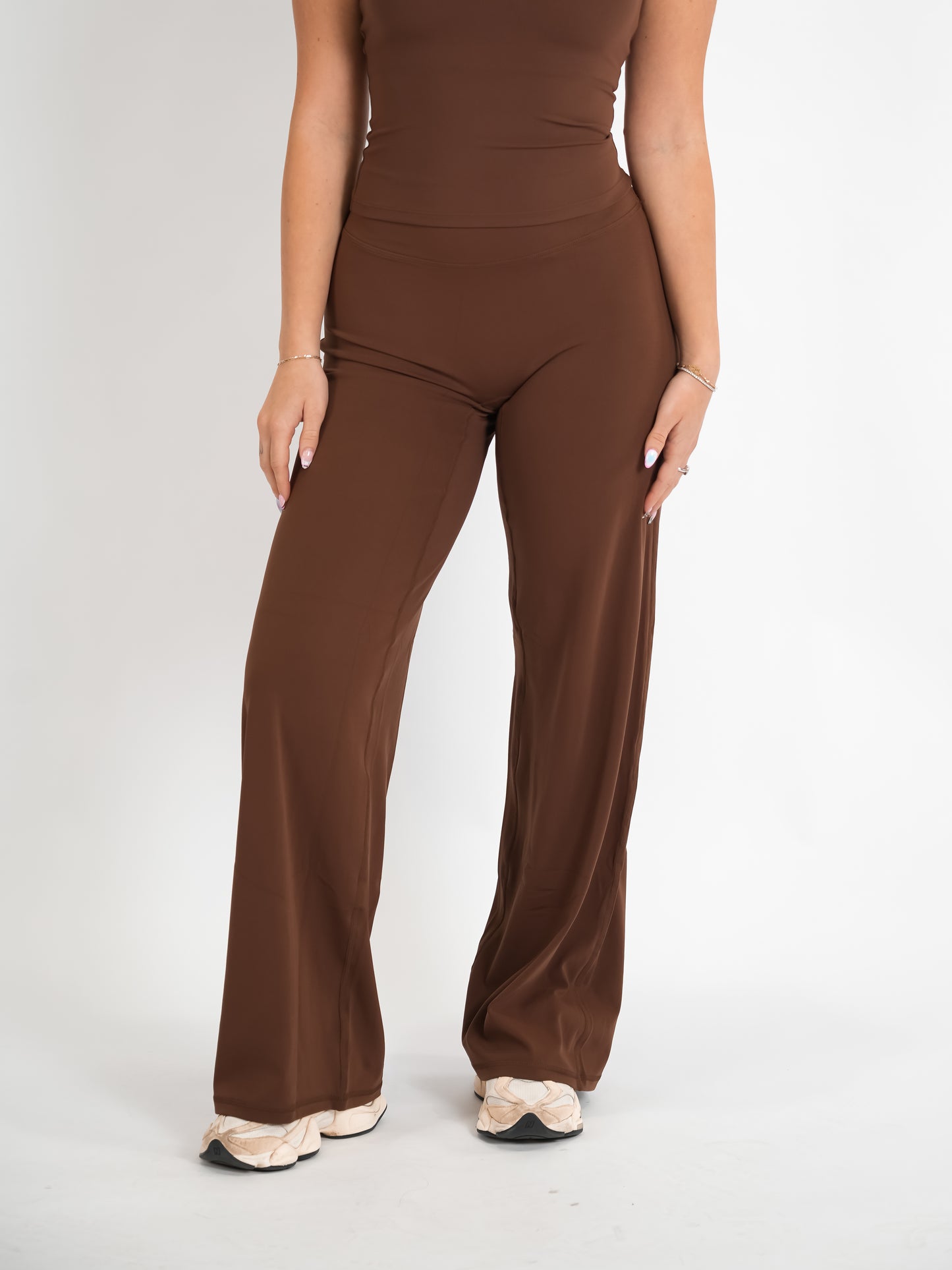 Chocolate Wide Leg Errand Pants