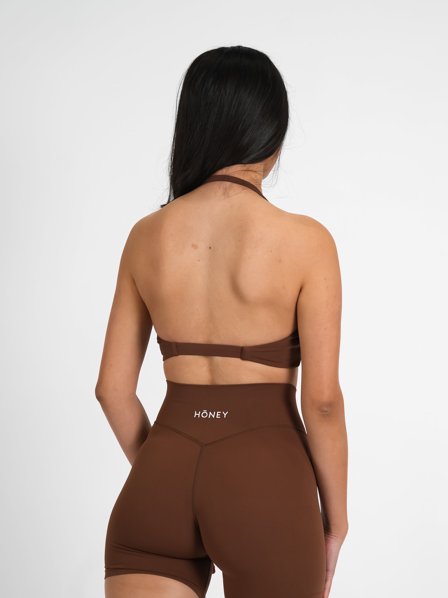Brown Sculpt Shorts
