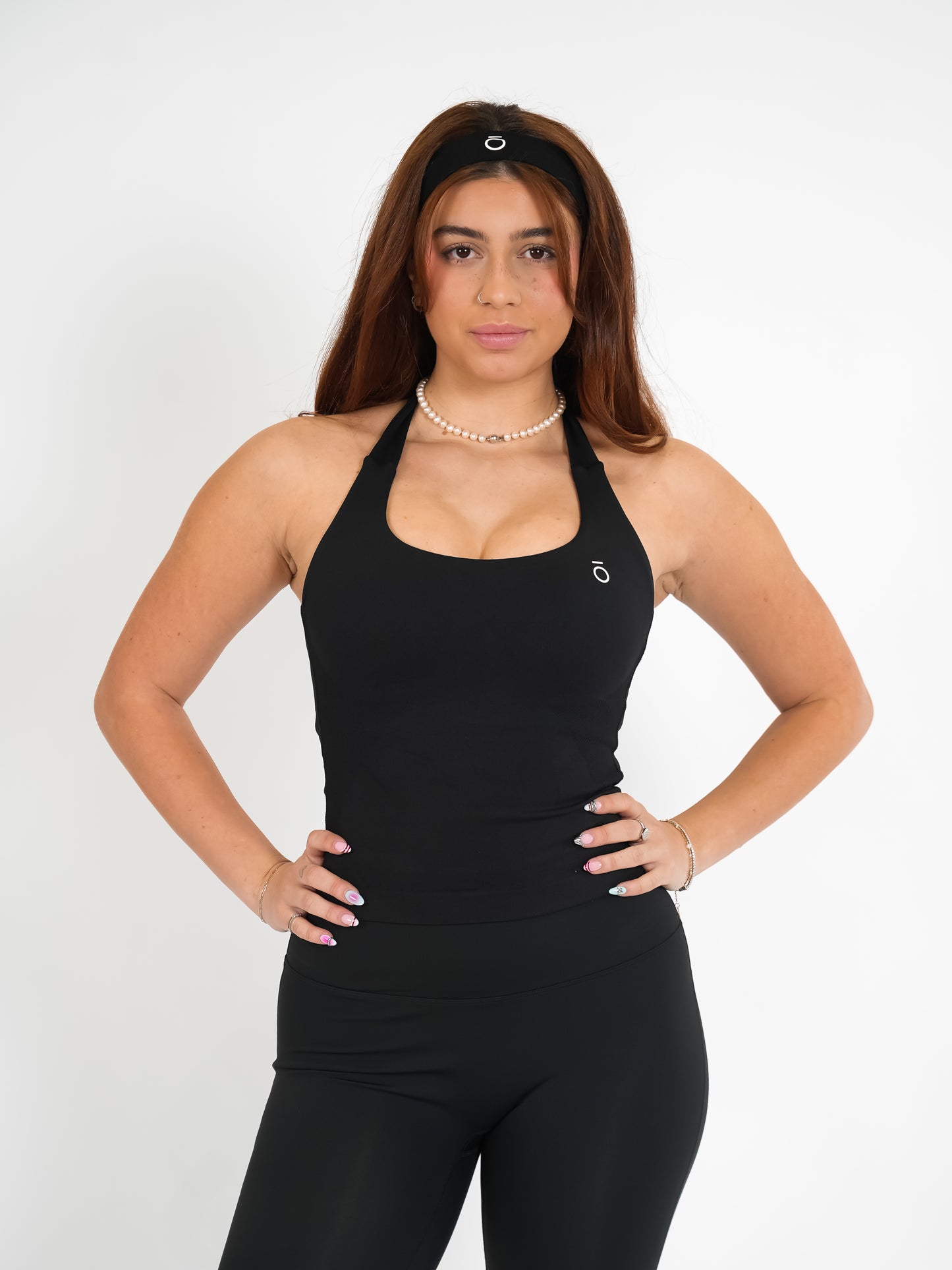 Black Halter Tank