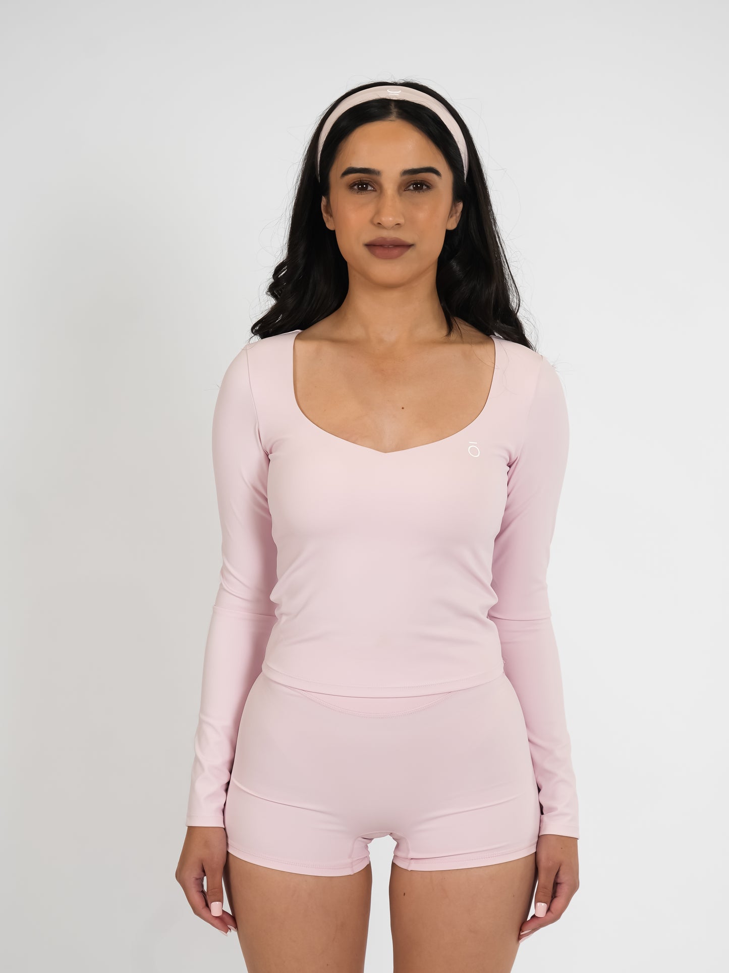 Pearl Baby Pink Essential Long Sleeve Top