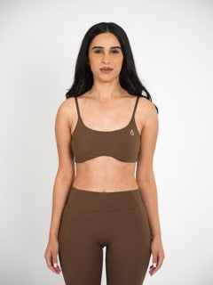 Brown HŌNEY Pilates Bra